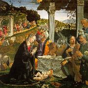 Domenico Ghirlandaio Nativity  1 Sweden oil painting artist
